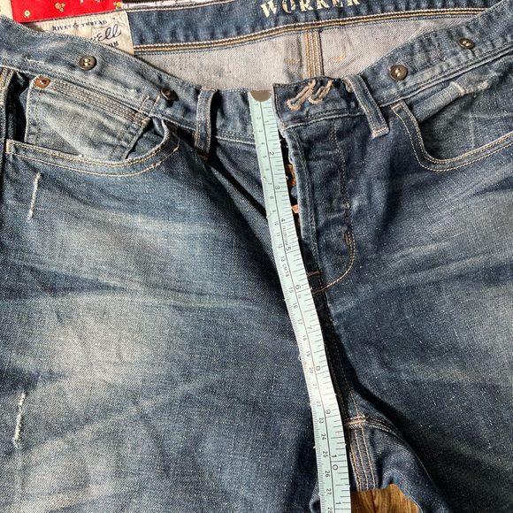 Madewell Rivet &Thread “Worker” denim. Sz27 - Picture 6 of 13